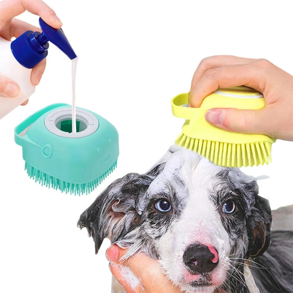 Pet Massage Bath Brush