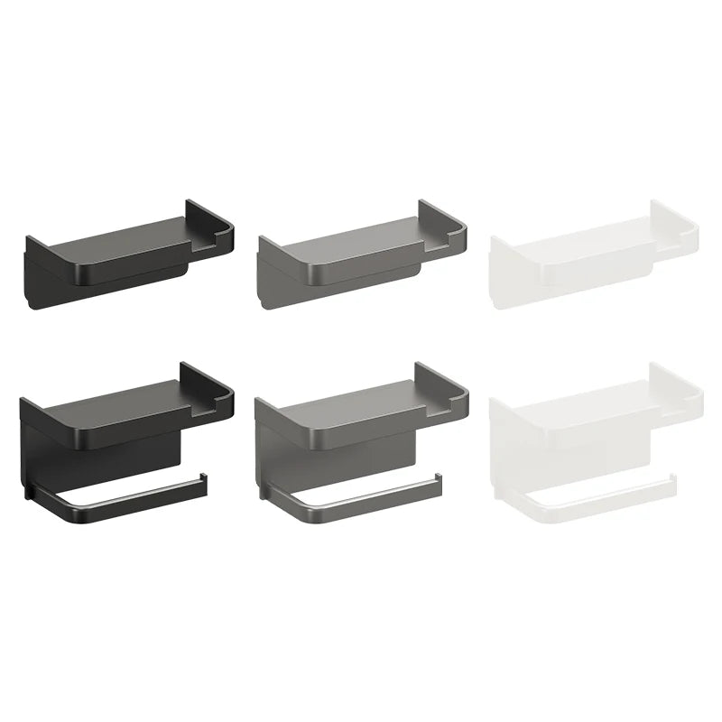 Drill-Free Bathroom Shelf Holder